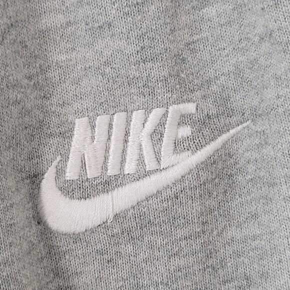 NIKE Swoosh Pants S/M Heathered-Gray Sweatpants - Picture 5 of 16